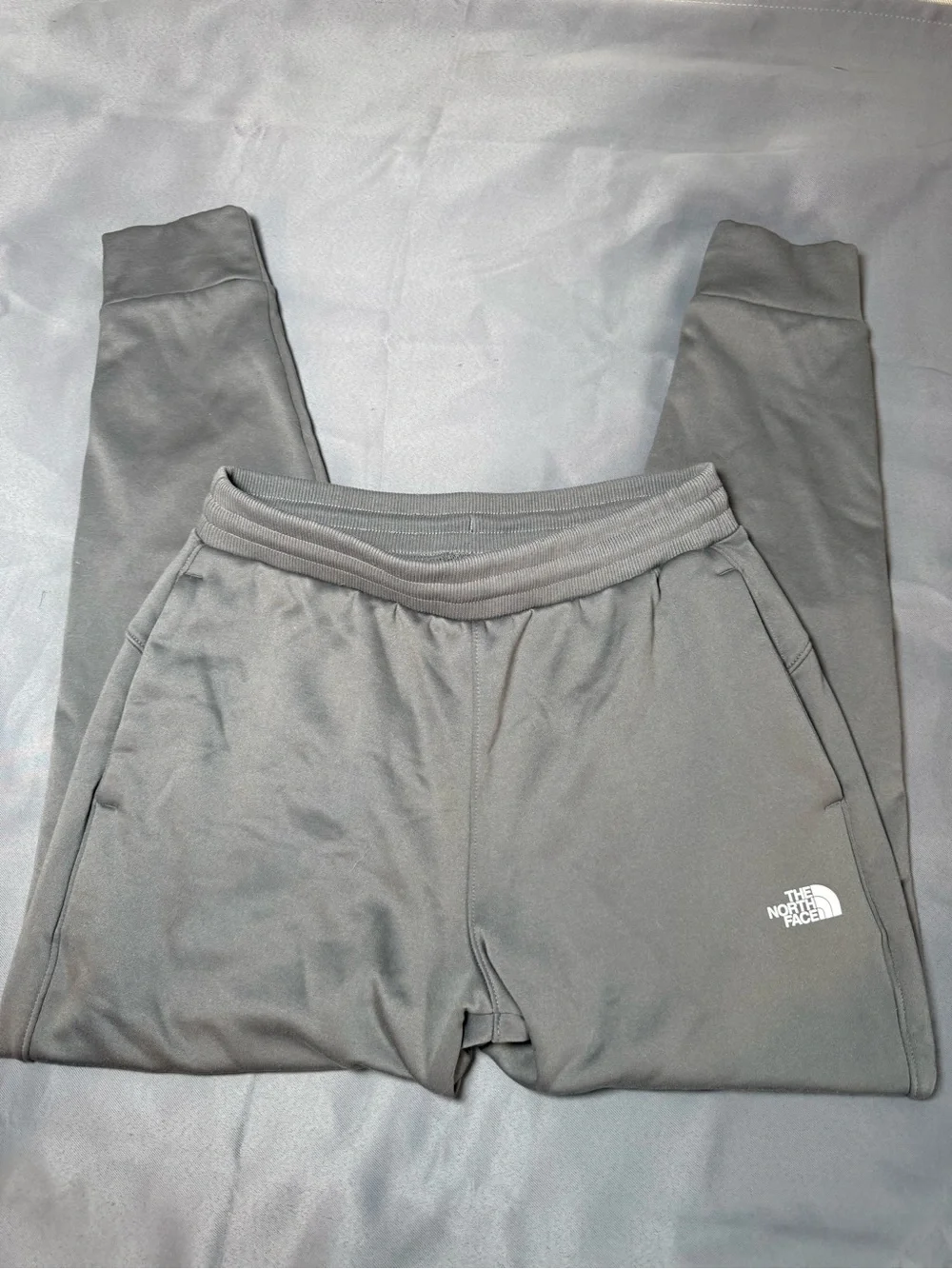 The North Face Gray Jogger Pants with Drawstring Waist